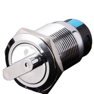 Công tắc núm kim loại, bánh răng thứ hai, lựa chọn núm bánh răng thứ ba, không có ánh sáng tự khóa 16mm, 19mm và 22mm - Product Image 1