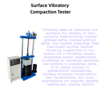 Compacteur vibrant de surface pour couche de stabilisation hydrologique des sols à grosses granules