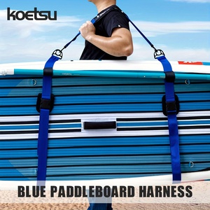 Sangle d'épaule réglable <span class=keywords><strong>KOETSU</strong></span> pour planche de SUP - Sangle de transport confortable pour planche de surf - Accessoire de transport idéal - Product Image 5