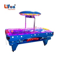 Machine de jeu d'arcade Lifun Factory pour 2 joueurs, table de hockey sur air à monnayeur, jeu de récompense sportif pour enfants et adultes