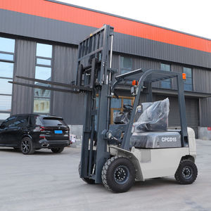 高品質2トン内燃式ディーゼルフォークリフト、倉庫用カウンターバランス式、パウストンブランド、2段マスト、低価格 - Product Image 6