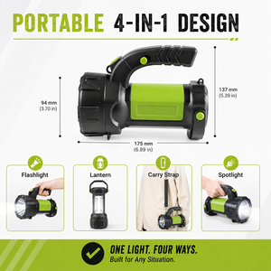 Lampes de poche <span class=keywords><strong>LED</strong></span> puissantes, projecteur puissant, étanche, <span class=keywords><strong>Rechargeable</strong></span> par USB, <span class=keywords><strong>lampe</strong></span> de chasse à longue portée avec lumière latérale - Product Image 2