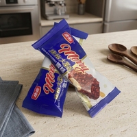 Barre de crème glacée classique aux graines de tournesol enrobées de chocolat croustillant pour congélateur de supermarché