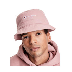 Casquettes unisexes Champion Garment, lavées, décontractées, style seau, couleur : rose/rose beige |   100% authentique - Product Image 1