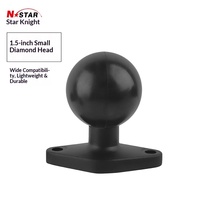 Soporte Universal para Tablet PC Industrial de Fábrica, Base Fija de Diamante de 1.5 Pulgadas con Cabezal de Bola, China