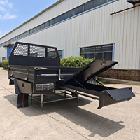 Bandeja de Aluminio para Camioneta de Cabina Simple con Tanque de Agua Integrado y Cabecera Personalizada para Pickup