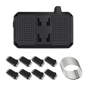 Sistema de Monitoreo de Presión de Neumáticos TPMS Universal Careud para Autocaravanas, 200 PSI, 433 MHz, Pantalla LCD, Modelo 550-8 de 5 V para 8 Neumáticos - Product Image 3