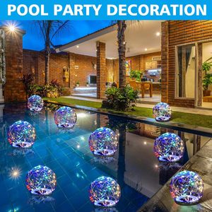 Bola Luminosa LED al por Mayor, Decoración Impermeable para Piscina al Aire Libre, Luz Solar para Playa, Lámpara Inflable para Jardín y Patio - Product Image 2