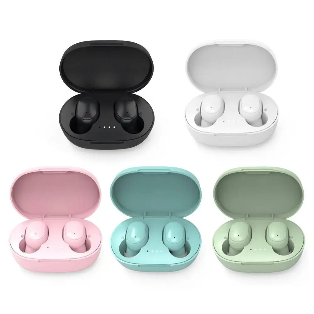 Venta caliente Macaron color TWS5.0 manos libres barato inalámbrico mini A6S Auriculares auriculares