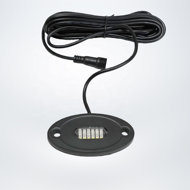 1Set 4/6/8/10/12/16/20pcs RGBW 24LED Offroad Rock Lights Kit Exterior Lighting Universal Fitment Street Off-Road Use Waterproof