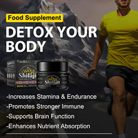 Acentiallabs Original Or Shilajit Complément Multi-Minéraux Acide Fulvique Résine de Shilajit Pure Himalaya pour le Soutien Immunitaire