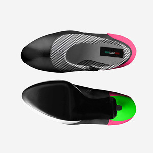 Botín Vegano con Plataforma BYMANYC New York Fierce Negro - Product Image 2