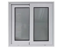 Fenêtres en PVC imperméable isolation thermique fenêtres en PVC réfléchissantes fenêtres coulissantes