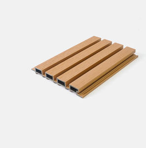 ตาข่าย<span class=keywords><strong>ไม้</strong></span>กันน้ำและป้องกันการกัดกร่อนสำหรับตกแต่งระเบียงกลางแจ้งแผงตะแกรงผนัง - Product Image 1