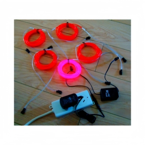 Cavo EL da 2,3 mm con Luce Uniforme e Brillante Nessun riflesso forte, nessuna effetto scaglieggiato. 10 Colori, Tagliati su Misura. Accendi la tua creatività nel design - Product Image 5