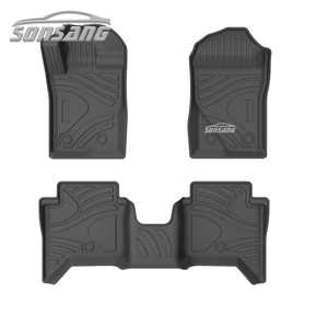 Tapis de sol de voiture 3D en TPE imperméable et antidérapant pour toutes les saisons, pour Ranger 2023-2024 <span class=keywords><strong>Escape</strong></span> 5 Series, ensemble complet de tapis de sol de voiture - Product Image 1