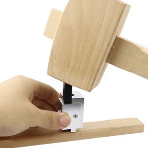 Outil de ciselage carré en alliage d'aluminium pour mortaiseuse horizontale à double extrémité et autres machines à bois - Product Image 3