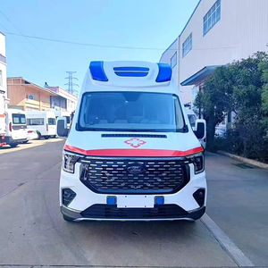 Ampliamente utilizado en el campo médico, motor diésel, volante a la izquierda y a la derecha, camioneta ambulancia F0rd para el transporte de enfermos y pacientes. - Product Image 1
