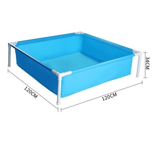 Barato agua adulto plástico acero marco natación inflable sobre el suelo Pvc <span class=keywords><strong>piscina</strong></span> flotador muebles al aire libre suministros con tobogán - Product Image 4