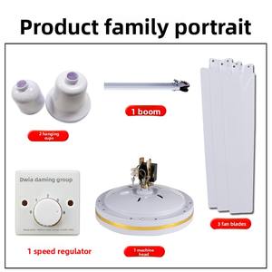 Ventilateur de plafond ventilateur suspendu contrôle mural 56 pouces industriel Commercial haute puissance éolienne maison salon plafond plafond <span class=keywords><strong>Restaurant</strong></span> - Product Image 6