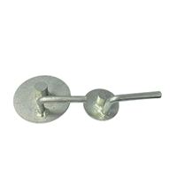 Anneau de levage encastré en plaque ronde soudée, point de levage de type L pour composants préfabriqués en PC