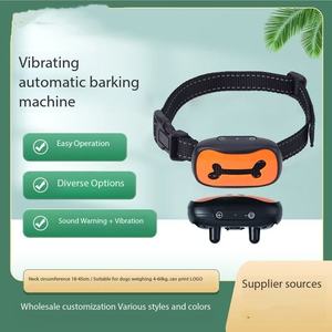 Tapón de ladridos automático inteligente controlado por voz Productos para perros Repelente Dispositivo antiladridos Tipo de <span class=keywords><strong>collar</strong></span> de entrenamiento recargable - Product Image 2