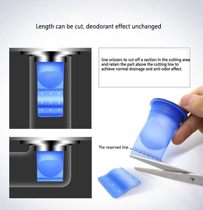 Colador <span class=keywords><strong>de</strong></span> fregadero <span class=keywords><strong>de</strong></span> cocina moderno, escurridor <span class=keywords><strong>de</strong></span> alcantarillado <span class=keywords><strong>de</strong></span> tubería <span class=keywords><strong>de</strong></span> baño, válvula <span class=keywords><strong>de</strong></span> núcleo desodorante, trampa <span class=keywords><strong>de</strong></span> drenaje <span class=keywords><strong>de</strong></span> suelo <span class=keywords><strong>de</strong></span> silicona, prevención <span class=keywords><strong>de</strong></span> reflujo - Product Image 4