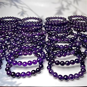 Pulseras de Piedras Naturales de Granate para Mujer, Joyería de Cristal Curativa, Venta al Por Mayor - Product Image 6