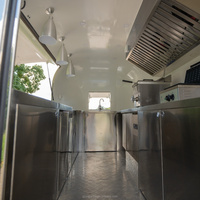 Camion de restauration rapide sur mesure, remorque mobile pour tacos, barbecue, pop-corn, frites, shawarma, entièrement équipée, à vendre aux États-Unis