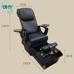 Fauteuil de pédicure spa de luxe moderne le plus populaire avec jets, pour lavage des pieds, manucure, massage et pétrissage médical - Product Image 4