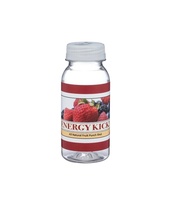Bouteilles de shots en plastique PET personnalisées MAYSURE avec logo, 2 oz (60 ml), pour jus, shots énergétiques, shots de gingembre, avec bouchon inviolable