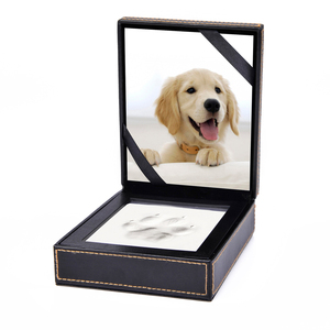 Urna y Cofre Conmemorativo para Mascotas con Huella de Pata de Perro en Madera y Kit de Impresión de Makeys PC02 - Product Image 6