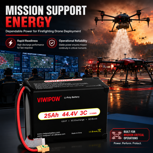 Vente directe d'usine, batterie de drone de lutte contre les incendies, batterie Lipo pour drone, 25Ah 12s 44.4v 3C, usine d'origine pour drone hexacoptère - Product Image 6