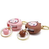 Porte-clés poubelle 3D mignon en PVC souple écologique, personnalisable avec nom et logo, qualité supérieure, vente chaude en usine