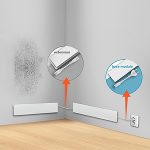 Calentador de moldes infrarrojo antihongos de pared para eliminar el moho - Product Image 1
