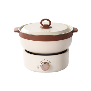 Mini-casserole électrique pliable portable 110V avec prise US et commande tactile pour étudiants, dortoirs et voyages - Product Image 3