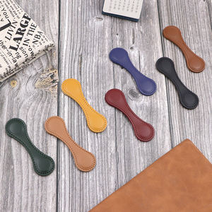 Marque-page magnétique en cuir PU de qualité supérieure, séparateur de page réutilisable, marque-page élégant - Product Image 5
