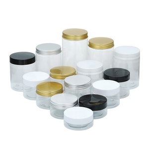 CE 50ml 150ml 250ml 500ml Kosmetik glas und Set PET Kunden spezifische Farbe und Logo - Product Image 1