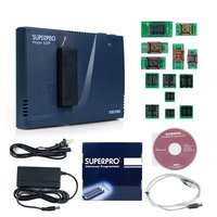 Programador Universal Xeltek USB Superpro 610P con 48 Adaptadores de Pin Universales, Pantalla de 1.5 Pulgadas y 12V