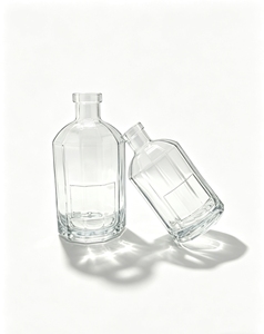 Vente en gros de bouteilles en verre transparent de 700 ml et 750 ml de qualité supérieure, fabriquées à la main, pour le <span class=keywords><strong>cognac</strong></span> XO, le brandy, la tequila, le scotch, le <span class=keywords><strong>rhum</strong></span> - Product Image 5