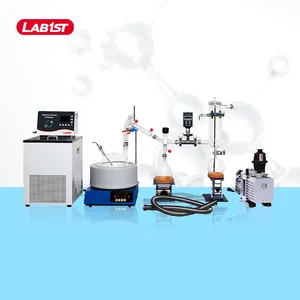 2l 20l Automatisch Glas Kort Pad Vaccum Moleculaire 2ltr 5ltr Kant-En-Klare Systeem Destillatie Machine Apparatuur Fabriek Voor Lab