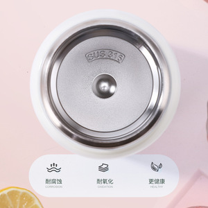 Fabbrica diretta di grande capacità 316 in acciaio inox semplice pentola per stufato Porridge becher classico con un coperchio doppio uso <span class=keywords><strong>Thermos</strong></span> Cup - Product Image 3