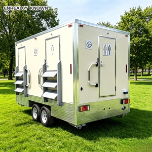 Toilettes mobiles de luxe entièrement équipées, sanitaires modulaires durables, salle de bain portable, remorque VIP - Product Image 2