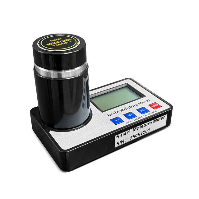 Grain Moisture Meter Corn Soybean Moisture Detector Coffee Bean Cocoa Bean Press Type GM006