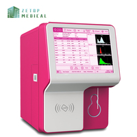 Analizador de Hematología completamente automático FBC CBC Analizador de contador de sangre completa Analizador de Hematología