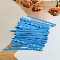 Attaches torsadées en papier kraft avec logo Fanxing imprimé pour l'emballage et la fermeture de boîtes cadeaux