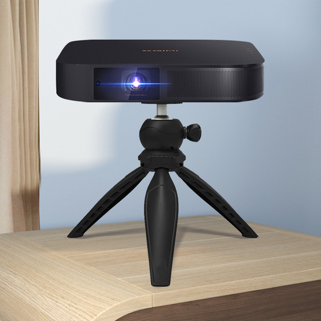 Siying PB07 Projector Bracket Tripod Mount 360 Horizontal Rotation 90 Angle Adjustment Adjustable Height 11/15cm 2.5KG Load