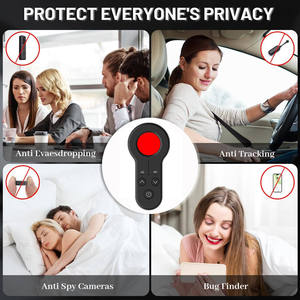 מיני אנטי מציצן מצלמה גלאי rf אות מכשיר סורק מלון חדר אמבטיה מוסתר אנטי מצלמה - Product Image 2