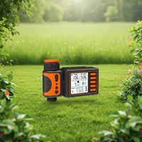 Programmateur d'arrosage de jardin FUJIN avec écran LCD, minuterie d'arrosage électronique automatique, contrôleur d'irrigation plug-and-play FJKM004C-2