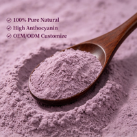 Poudre d'UBE de qualité alimentaire OEM, 100% pure et naturelle, à base d'igname violette